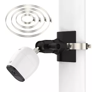 Supporto palo/ringhiera per Arlo/Eufy Cam supporto staffa regolabile 360° - Foto 1 di 12