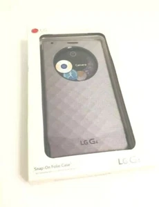 LG Quick Circle Flip Folio Cover/Case (LOT OF 2) For LG G4 in Violet Smoke Grey - Picture 1 of 6
