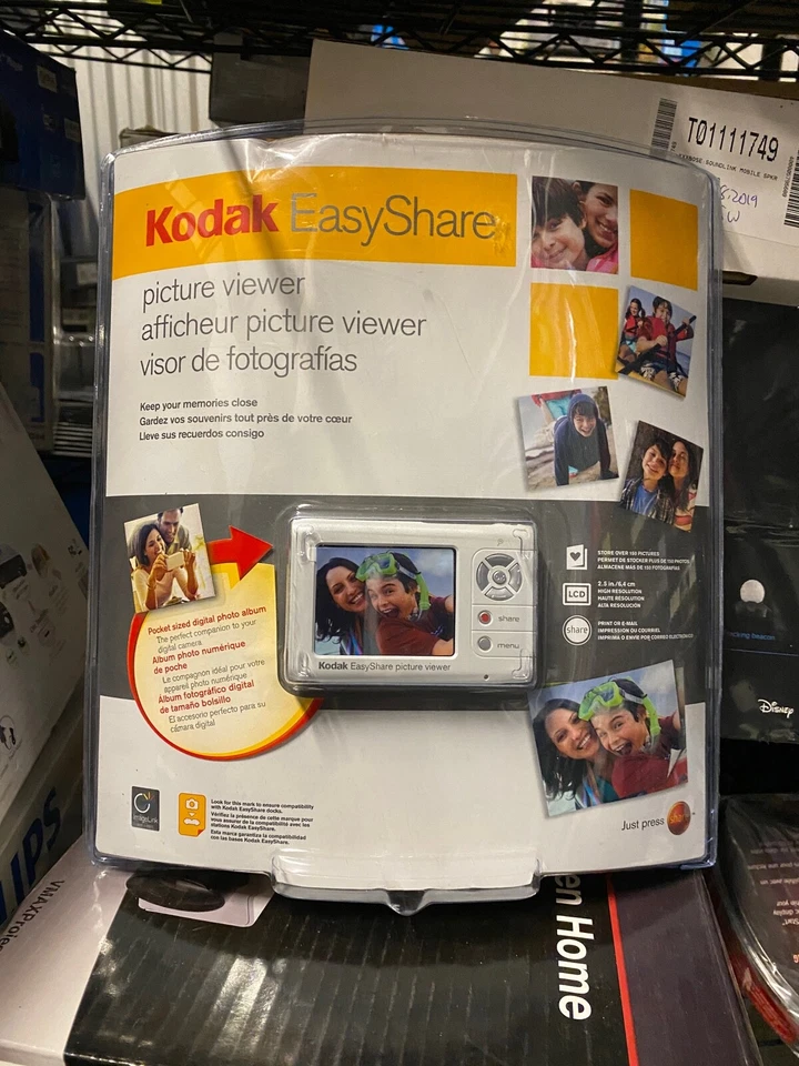 Kodak - EasyShare Picture Viewer Model 8713976 WHITE