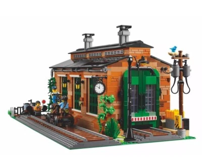 🧱 Lego Bricklink Designer Program | Old Train Engine Shed 910033 | Ship Fast 🧱 - Image 1 of 2