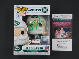 Robert Saleh Signed Autographed Vinyl Funko Pop! 208 New York Jets Santa JSA COA - Picture 1 of 6