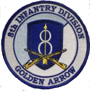 8th Infantry Division Patch  - Bild 1 von 1