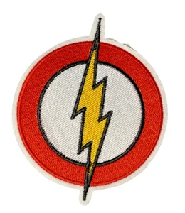 The Flash Bolt Marvel Superhéroe Escudo Bordado 3" Hierro/Coser Parche - Imagen 1 de 3