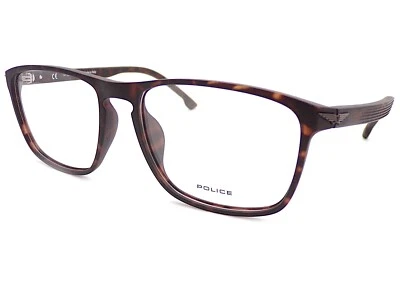 Police Glasses Frame Tailwind 2 Dark Brown Tortoise 54mm Eyeglasses VPLA44 0878 - Image 1 of 4