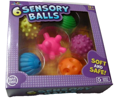 Mini Explores 6 Bolas Sensoriales de Brooklyn Lollipops, 12+ Meses, Totalmente Nuevas Foto 1 de 2