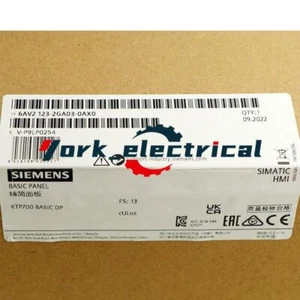 New SIEMENS 6AV2123-2GA03-0AX0 SIMATIC HMI KTP700 6AV21232GA030AX0 Basic Panel - Picture 1 of 1