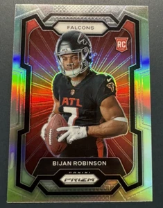 Prizm Bijan Robinson Rookie Variations 2023 Argento #305 Atlanta Falcons - Foto 1 di 2