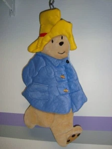 24” Vintage Eden Toys 1990 Paddington Bear Wall Hanging Toddler Room Decor - Picture 1 of 12