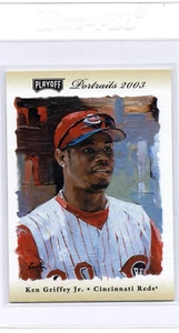 2003 Playoff Portraits Beige Ken Griffey Jr. Parallel card #'d 239/250 REDS HOF - Picture 1 of 2