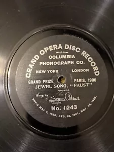 SCARCE EARLY OPERA: Suzanne Adams Jewel Song 78rpm Columbia Record VG+ - Picture 1 of 10