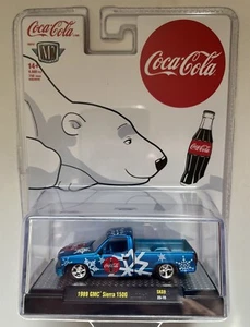 2023 M2 Machines Coca-Cola Christmas 1989 GMC Sierra 1500 New - Picture 1 of 2