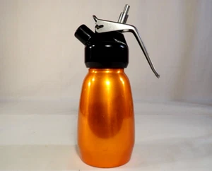 ANODIZED WHIPPED CREAM SYPHON, HUNGARY STICKER, EXCELLENT CONDITION ANODISED - Picture 1 of 9