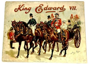 Royalty, KING EDUARDO VII, Harry Payne libro infantil ilustrado Tuck 4606 - Imagen 1 de 16