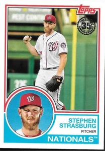 Topps Series 1 2018 Stephen Strasburg 1983 béisbol Topps - Nacionales - #83-36 - Imagen 1 de 1
