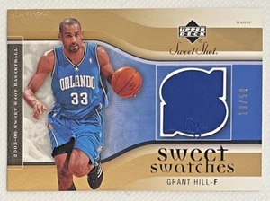 2005-06 Upper Deck Sweet Shot Sweet Swatches Gold /50 Grant Hill - Picture 1 of 2