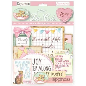 Stamperia DAYDREAM - CLEAR DIE CUTS - ACETATE EMBELLISHMENTS, Sayings - Imagen 1 de 1