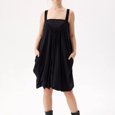 Vestido Marithé et François Girbaud Negro Hasta la Rodilla Talla S Foto 1 de 4