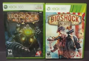 Bioshock 2 & Bioshock Infinite - XBOX 360 Games Rare Lot Complete - Picture 1 of 1