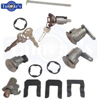 Ford Mustang Original Style Ignition Door Glovebox Trunk Lock Kit 1967,1968
