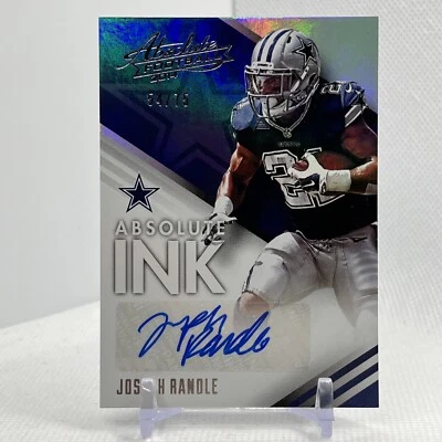 2014 Panini Absolute Ink Spectrum Silver /75 Joseph Randle #AB-JRA Auto - Image 1 of 4