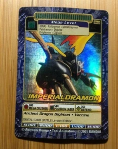 Imperialdramon DW-03 HOLO NM Game Exclusive Digimon Card - **READ** - Picture 1 of 6