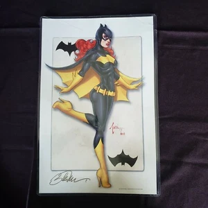 BATGIRL ART PRINT SIGNED BY ARTIST BILLY TUCCI - Bild 1 von 12