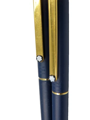 Lote de 2 - Bolígrafos MONTBLANC: Tapa retráctil y extraíble Foto 1 de 4