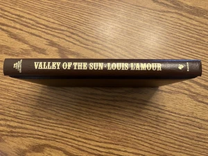 Louis Lamour VALLEY OF THE SUN Bantam Leatherette Hardcover Edition Book - Bild 1 von 5