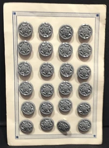 Vintage 48  Buttons, made in Portugal - Plastic in the card yet - Picture 1 of 4
