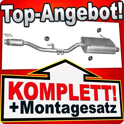 Silencieux d'échappement pour BMW Z3 1.9 2.8 Cabriolet silencieux d'échappement - Photo 1/2