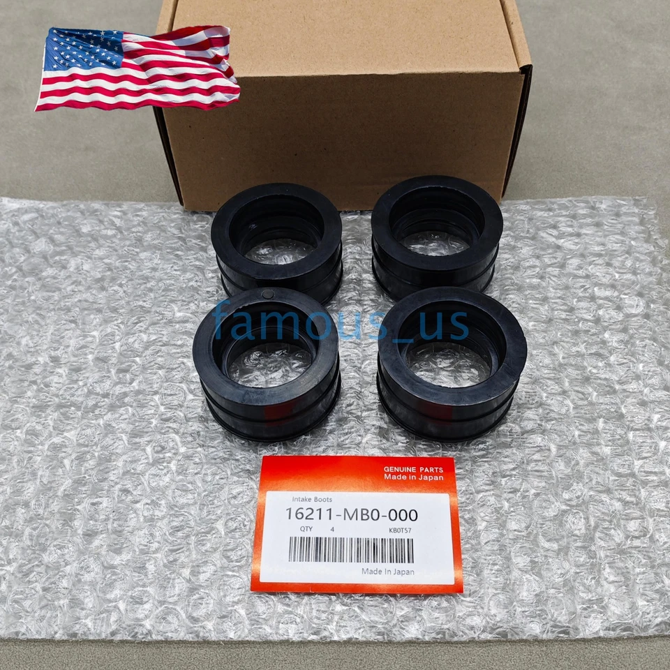 ¡4 piezas! Colector de admisión negro para Honda MAGNA VF700C VF750C 16211-MB0-000 Foto 1 de 4