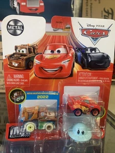 DISNEY PIXAR CARS MINI RACERS 3 PACK UNIDENTIFIED FLYING MATER - Picture 1 of 2