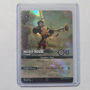 #220 Mickey Mouse 2024 Disney Lorcana EN 3 Enchanted - Picture 1 of 2