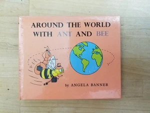 Around the World with Ant and Bee by Angela Banner 1973 HC Vintage EXCELLENT - Picture 1 of 11