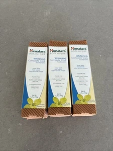 3 Pk HIMALAYA Whitening Complete Toothpaste PEPPERMINT 4.29oz Ea | Exp 06/27 - Picture 1 of 5