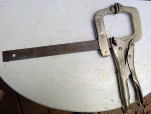 Peterson Dewitt 310S Vise Grip Swivel Locking Jaw Welding Clamp USA Vintage - Picture 1 of 14
