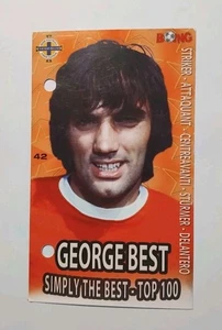 2006-07 Finnish Boing football Simply The Best #42 George Best, (very rare!) - Picture 1 of 2