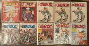 Cracked Magazine Lot #69-72 & #146-147 1967-79 Vintage Humor Comics 10 Ausgaben C27#01 - Bild 1 von 18