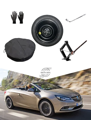 Ersatzrad Notrad Reserverad 17" für OPEL CASCADA Komplettkit 125/80R17 Dot 24 - Bild 1 von 4