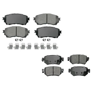 Akebono ProACT Front and Rear Ceramic Brake Pads Set Kit for Mazda 6 2.5L - Picture 1 of 1
