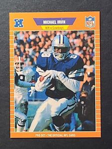 1989 Pro Set Dallas Cowboys Michael Irvin RC 🔥 