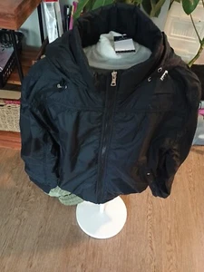 Chaqueta Bomber Sofia Vergara Negra Nueva Con Etiquetas Lg - Imagen 1 de 8