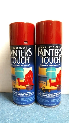 Pintura en aerosol táctil de pintor borgoña Rust-Oleum 1947, lote de 2, ENVÍO GRATUITO Foto 1 de 3