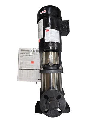 Dayton 5UWJ2 Multi-Stage Booster Pump 1 1/2 HP 120/208 to 240V Ac 1 Phase - Image 1 of 4