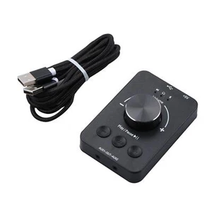 1 Pcs Multimedia Bluetooth Controller Knob With USB Cable For Window7 / 8/10 A - Photo 1/8