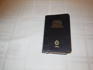 Roman Catholic Daily Missal 1962. 2013 Reprint. Leather - Picture 1 of 3