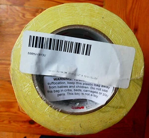3M 1350F-2 Polyester Film Electrical Tape, Flame Retardant 12" x 10yds - Picture 1 of 2