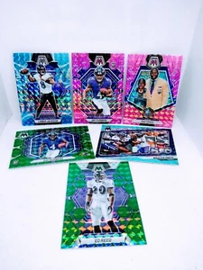 2023 Panini Mosaic Baltimore Ravens Lot of 6- Blue Fluorescent #/15 BANG!! - Picture 1 of 7