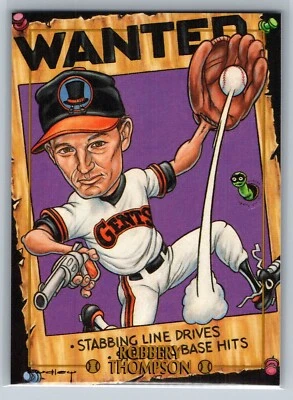 1993-95 Cardtoons - Robbery Thompson - Robby Thompson #72 - Image 1 of 2