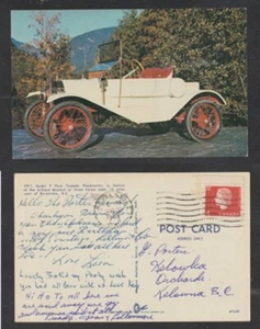 Automobile Postcard 1911 Model T Ford Torpedo Roadmaster Chrome - Picture 1 of 4